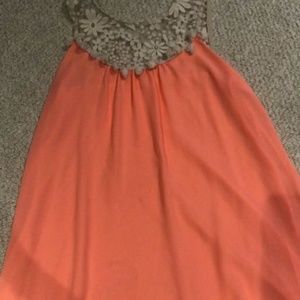 Bright Pink Flowy Dress